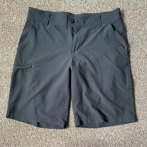 Men’s Columbia Fishing Shorts, Black, Size 32